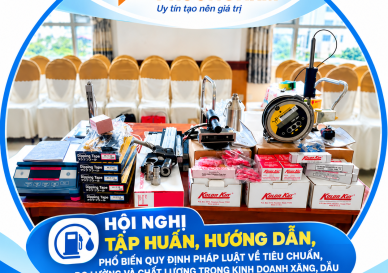 TRÀ VINH-Hội Nghị Tập Huấn, Hướng Dẫn, Phổ Biến Quy Định Pháp Luật Về Tiêu Chuẩn, Đo Lường Và Chất Lượng Trong Kinh Doanh Xăng, Dầu